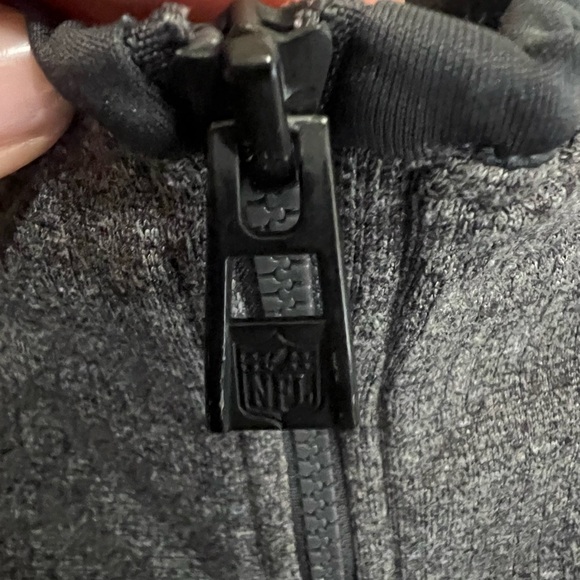 Carolina Panthers NFL Youth Quarter Zip up Sweatshirt size Large (14/16) - Picture 6 of 6